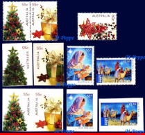 Ref. AU-V2011-04 AUSTRALIA 2011 - RELIGIONSET COMPLETE - MINT MNH, CHRISTMAS 11V - Nuovi