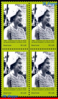 Ref. BR-V2018-11-Q BRAZIL 2018 - UNITED KINGDOM, QUEEN,1968 RECOLLECTION ELIZABETH II,BLOCK MNH, RELATIONSHIP 4V - Blokken & Velletjes