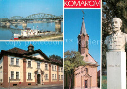 73688658 Komarom Komarno Slovakia Gebaeude Innenstadt Kirche Jokai Mor Denkmal D - Slowakije