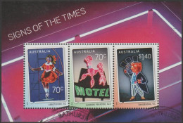 AUSTRALIA - USED 2015 $2.80 Signs Of The Times Souvenir Sheet - Used Stamps