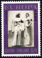 FINLAND 1974 EUROPA: Sculpture. Single, MNH - 1974