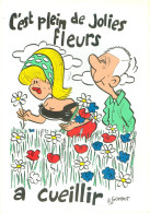 Illustrateur A Gondot - C' Est Plein De Jolies Fleurs    F 35 - Gondot