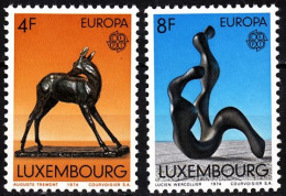 LUXEMBOURG / LUXEMBURG 1974 EUROPA: Sculpture. Complete Set, MNH - 1974