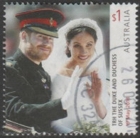 AUSTRALIA - USED 2018 $1.00 Royal Wedding - Prince Harry And Megan Markle - Used Stamps