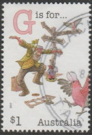 AUSTRALIA - USED 2017 $1.00 Fair Dinkum Aussie Alphabet - "G" Is For Galah And A Man Acting Like One - Used Stamps