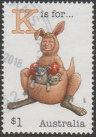 AUSTRALIA - USED 2017 $1.00 Fair Dinkum Aussie Alphabet - "K" Is For Kangaroo, Kelpie (dog) - Used Stamps