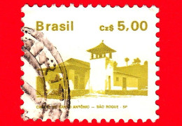 BRASILE - Usato - 1986 - Chiesa Di S. Antonio A S. Rocco - Brazilian Heritage -  5 - Oblitérés