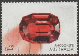 AUSTRALIA - USED 2017 $1.00 Rare Beauties - Gemstones - Rhodonite - Used Stamps