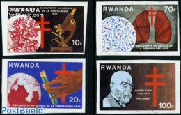 Rwanda 1982 Anti Tuberculosis 4v Imperforated, Mint NH, Health - Anti Tuberculosis - Health - Malattie