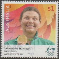 AUSTRALIA - USED 2016 $1.00 Olympic Games Gold Medal Winners - Catherine Skinner - Women's Trap - Used Stamps