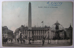 FRANCE - PARIS - Place De La Concorde - 1909 - Places, Squares