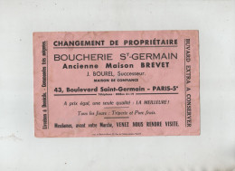 Boucherie Saint Germain Brevet Bourel Paris Triperie Porc Frais - Alimentos