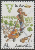 AUSTRALIA - USED 2016 $1.00 Fair Dinkum Aussie Alphabet "V" Is For Victoria, Vince And A Victa Lawn Mower - Used Stamps