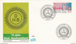 1990 - 75 Jahre Deutscher Hausfrauenbund - 1981-1990