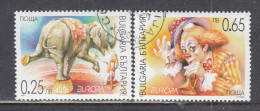 Bulgaria 2002 - Bulgaria 2002 - EUROPA: Circus, Mi-nr. 4550/01, Used - Gebruikt