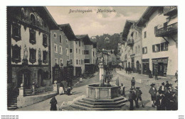 BERCHTESGADEN:  MARKTPLATZ  -  KLEINFORMAT - Hallen