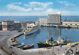 CARTOLINA  CIVITAVECCHIA,LAZIO-PANORAMA DEL PORTO-STORIA,MEMORIA,CULTURA,BELLA ITALIA,(CAMPIONARIO)-NON VIAGGIATA - Civitavecchia