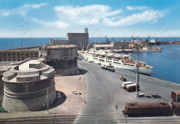 CARTOLINA  CIVITAVECCHIA,LAZIO-FORTE MICHELANGELO E PORTO-MEMORIA,CULTURA,BELLA ITALIA,(CAMPIONARIO),NON VIAGGIATA - Civitavecchia