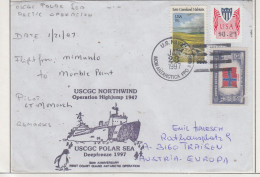 USA Antarctic Flight From McMurdo To Marble Point  21.1.1997 (OD150A) - Polare Flüge