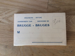 Carnet Souvenir Bruges 10 Vues En Accordéon - Europa