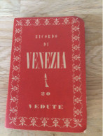 Carnet 20 Vues Venezia Venise En Accordéon N&b - Europe