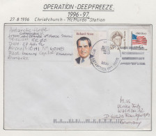 USA  Antarctic  Flight From Christchurch To McMurdo AUG 27 1996  (OD151B) - Vols Polaires