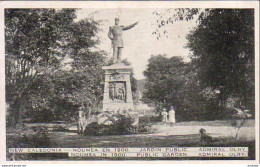 NOUVELLE CALÉDONIE  NOUMÉA  EN 1900 Jardin Public Amiral Olry - Nouvelle Calédonie