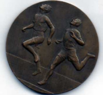 Médaille Bronze ATLHETISME 1938 Signée FRAISSE - Atletica