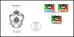 LIBYA 1966 Kingdom Airlines Flight Aviation Airmail (FDC) - Libye