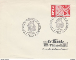 Exposition De Timbre Poste Neerlandais, Paris, 12.3.1966 - Rembrandt