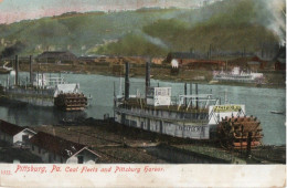 PITTSBURG PA. - COAL FLEETS AND PITTSBURG HARBOR - Pittsburgh