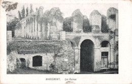 Belgique Mariemont Les Ruines CPA Cachet 1946 - Morlanwelz