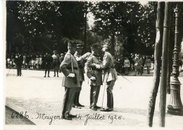 Photo Mayence, Occupation Des Troupes Françaises En 1926,format 13/18 - Krieg, Militär