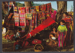 127681/ SAN ANTONIO AGUAS CALIENTES, Typical Stickings And Native People - Guatemala