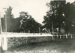 Photo Mayence, Kastel, Concours Hippique, Occupation Des Troupes Françaises En 1926,format 13/18 - Guerra, Militari