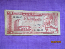 Ethiopie: 10 Dollars éthiopiens 1966 - Aethiopien