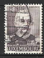 LUXEMBOURG. N°317 Oblitéré De 1939. Grand-Duc Adolphe 1er. - Usados