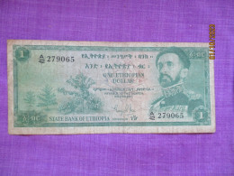 Ethiopie: 1 Dollars éthiopien 1966 - Aethiopien