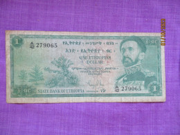 Ethiopie: 1 Dollars éthiopien 1966 - Ethiopia