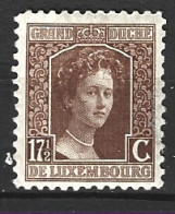 LUXEMBOURG. N°98 Oblitéré De 1914. Grande-Duchesse Marie-Adélaïde. - 1914-24 Maria-Adelaide