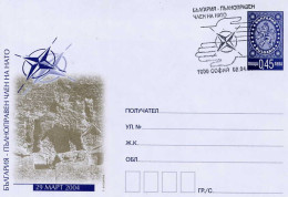 Bulgaria Is A Full Member Of NATO- Bulgaria / Bulgarie 2004 -  Postal Cover - Enveloppes