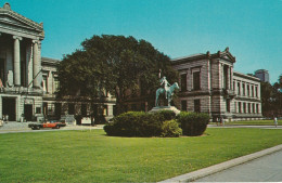 Museum Of Fine Arts, Boston, Massachusetts "Thr Appeal To The Great Spirit" By Cyrus Dallin  Before The Main Entrance - Boston