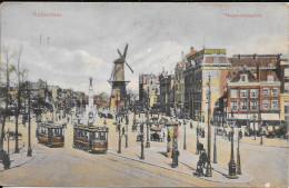 Rotterdam Hogendorpsplein Met Molen 30-8-1911 - Rotterdam