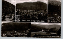 3430 WITZENHAUSEN - ZIEGENHAGEN, Gasthaus Zum Storch, Gasthaus Zur Krone, Pension Fricke...1961 - Witzenhausen