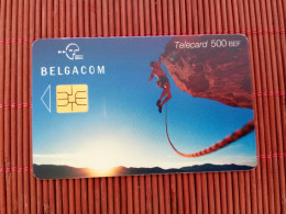 1 Phonecard Sport 500 BEF BelgiumLH 31.10.2002 Low Issue  Used Rare - Mit Chip