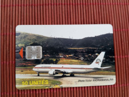 MADAGASCAR 50 UNITS AIRPLANE Phonecard Only 20.000 EX Made - Madagaskar