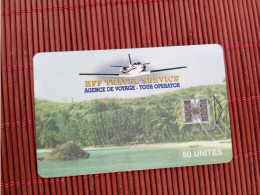 MADAGASCAR 50 UNITS AIRPLANE Phonecard Only 10.000 EX Made Used Rare - Madagaskar