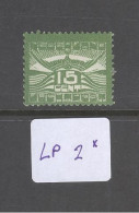 Nederland 1921 LUCHTPOST NVPH Nr 2 ONGEBRUIKT - Unused Stamps