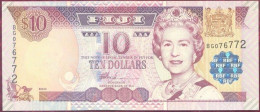Banknotes Oceania Fiji Fiji 10 Dollars 2002 UNC. - Fiji