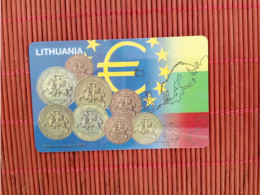 Coins Euros Prepaidcard Mint 2 Photos Rare - Avec Puce